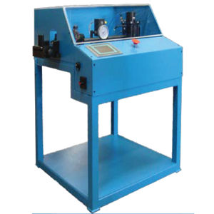 steel cutting machine / for plastics / guillotine / for hoses