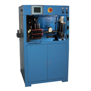 guillotine cutting machine / for steel / for plastics / for hoses
