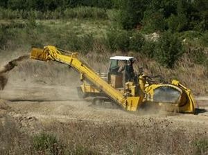 chain trencher