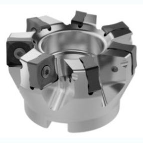 shell-end milling cutter / insert / roughing / face