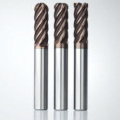 ball nose milling cutter / corner radius / solid carbide / coated