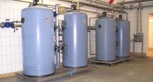 ion exchange water purification unit