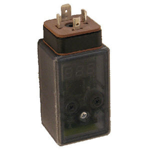 valve controller with integrated solenoid valve