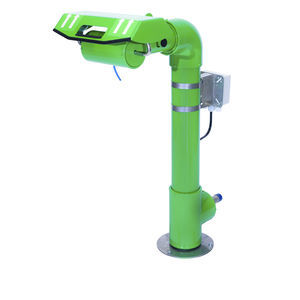 floor-standing eye/face wash station
