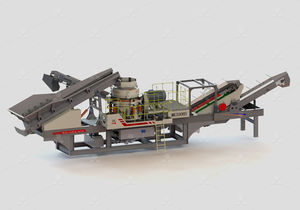 secondary crushing and screening plant