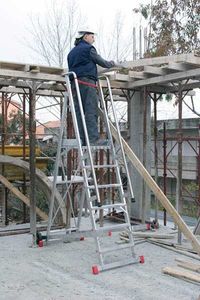 aluminum ladder