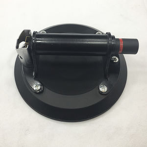 circular suction cup / flat / manual / with pump