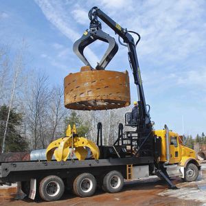 truck-mounted crane / boom / for construction / hydraulic