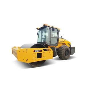 vibrating road roller