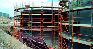circular formwork / wall