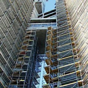 fixed scaffolding