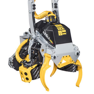 roller feed harvester head