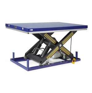 scissor lift table / hydraulic / stationary