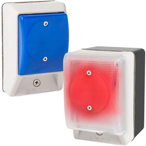 mushroom push-button switch / momentary / illuminated / domed
