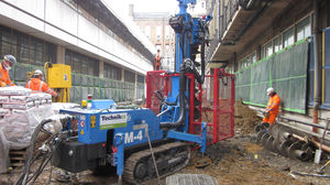 continuous flight auger (CFA) drilling rig