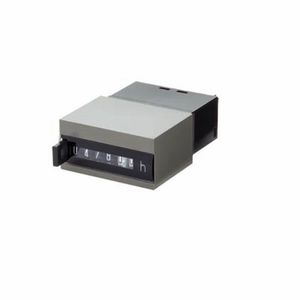 Panel Mount Timer, Compact, LCD, 9999.9 h, 999999.9 h, 24 mm, 48 mm