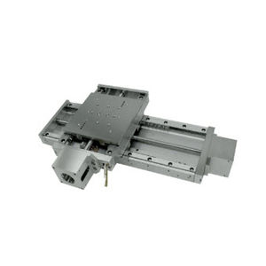 XY positioning stage / motorized / vacuum-compatible / stainless steel