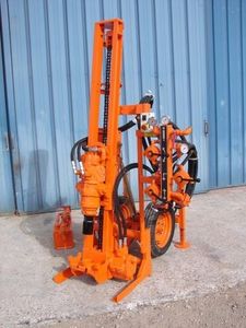 micropile drilling rig