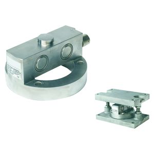 double-ended shear beam load cell / stainless steel / for tanks / for silos