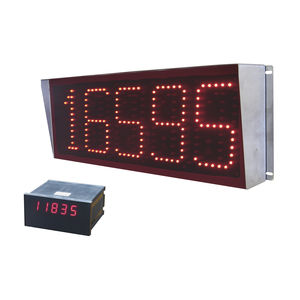 LED display weight indicator / panel-mount / IP65