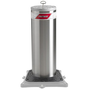 semi-automatic retractable bollard