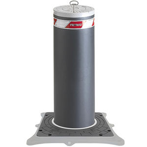 semi-automatic retractable bollard
