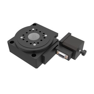 stepper motor-driven rotary indexing table / horizontal / for machine tools / with face gear