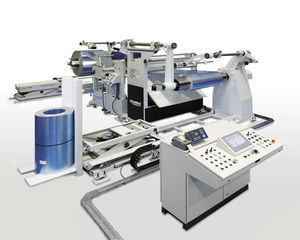 automatic slitter-rewinder