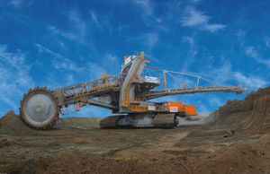 bucket wheel excavator