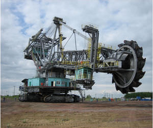 bucket wheel excavator