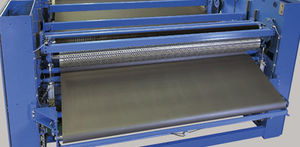 flexible conveyor belt / PET / PUR