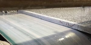 flexible conveyor belt / PET / high-resistance