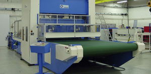 flexible conveyor belt / PET / process / high-resistance