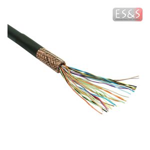 optical data cable / oil-resistant / multi-pair / copper