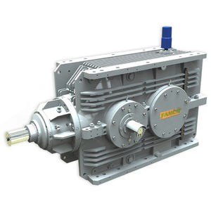bevel gear reducer / helical / coaxial / for belt conveyors