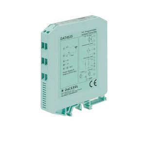 DIN rail mount temperature transmitter