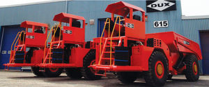 articulated dump truck