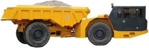 articulated dump truck / diesel / for underground mining
