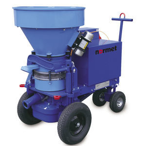 concrete spraying machine 1