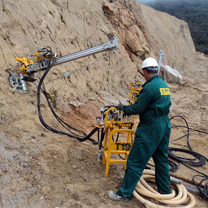 micropile drilling rig