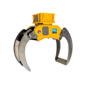 excavator handling and tamping grapple 1