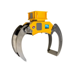 excavator handling and tamping grapple 1