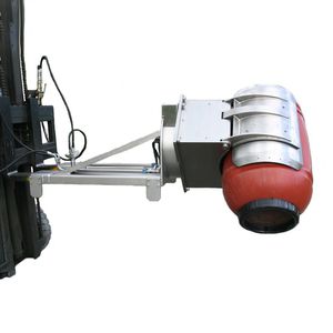 hydraulic tipping station / drum / for forklift trucks