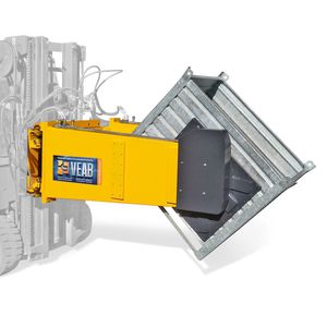 hydraulic tipping station / for forklift trucks
