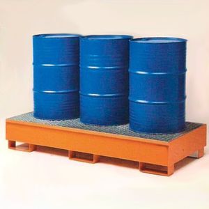 3-drum containment bund