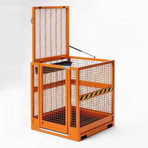 forklift truck mesh cage