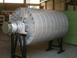 magnetic roller separator