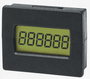 pulse totalizer counter / digital / electronic / panel-mount