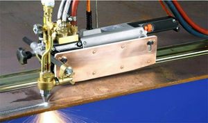 steel cutting machine / oxyacetylene / CNC / portable