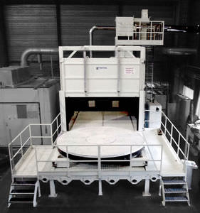 rotating table shot blasting machine